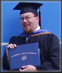 My oldest son John Jr's Final College Graduation picture
