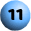 Image of Numbered Ball 11